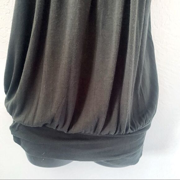 Forever 21 Black Short Sleeve Boho Tunic Top Size Small - Picture 3 of 10